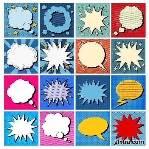 Speech Design Bubbles - 19xEPS