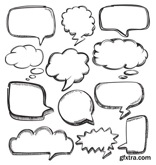 Speech Design Bubbles - 19xEPS