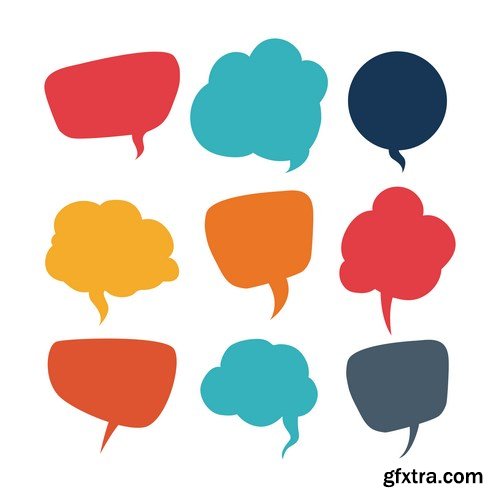 Speech Design Bubbles - 19xEPS