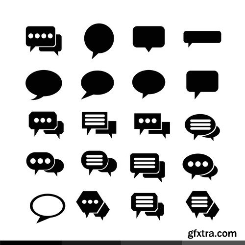 Speech Design Bubbles - 19xEPS