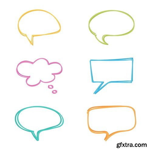 Speech Design Bubbles - 19xEPS