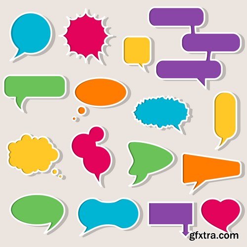 Speech Design Bubbles - 19xEPS