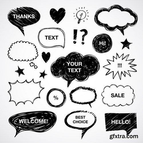 Speech Design Bubbles - 19xEPS