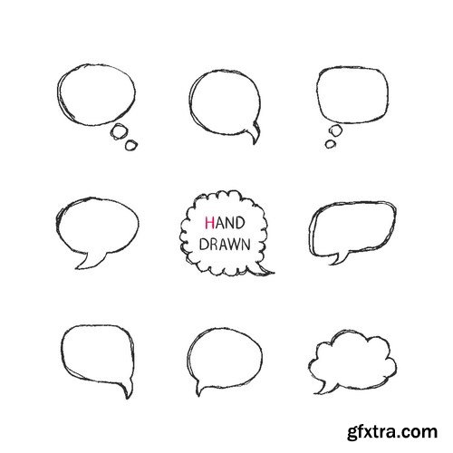 Speech Design Bubbles - 19xEPS