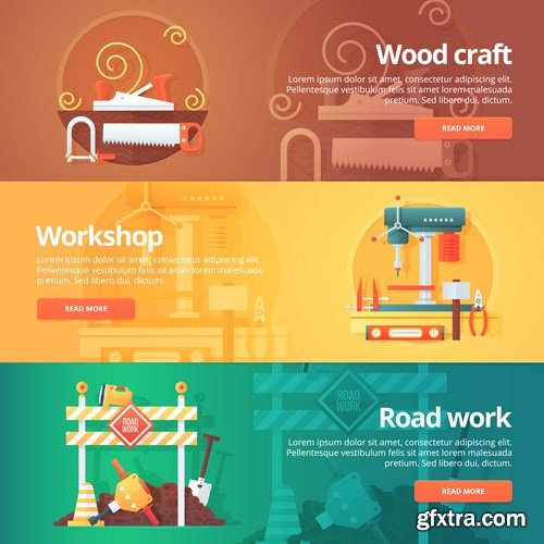 Flat Business Concept 11 - 39xEPS