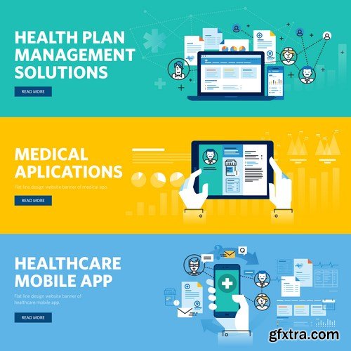 Flat Business Concept 11 - 39xEPS