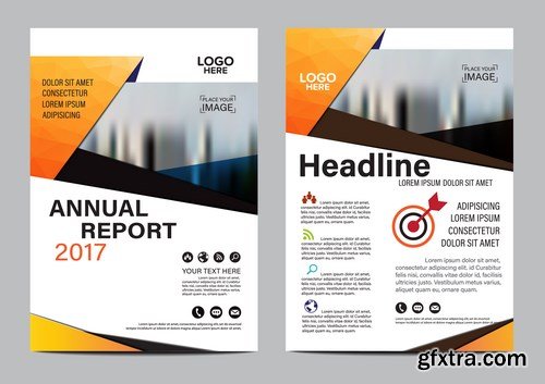 Corporate Templates of Brochures 14 - 25xEPS