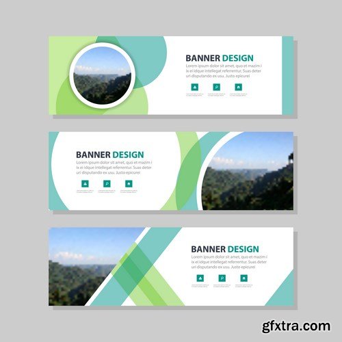 Corporate Banners 3 - 16xEPS