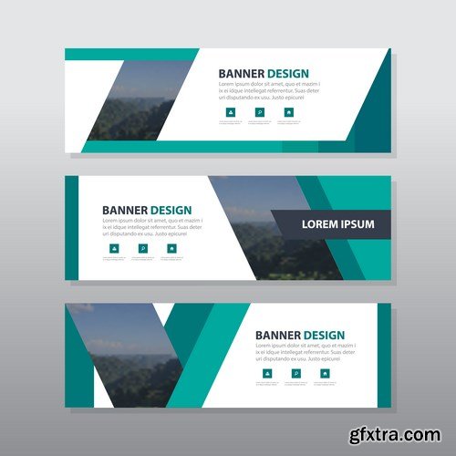 Corporate Banners 3 - 16xEPS