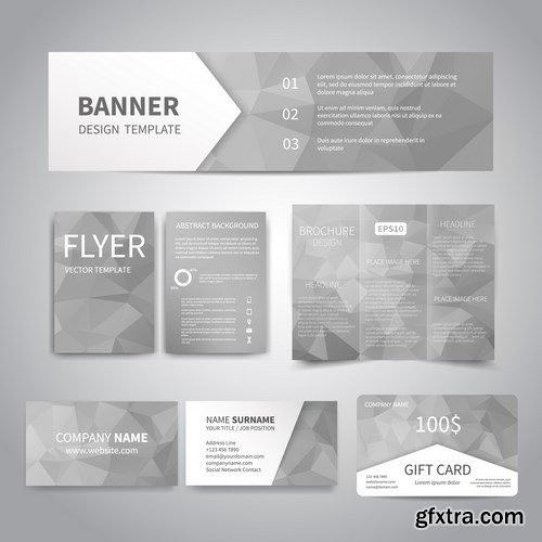 Banner, Flyers & Brochures Design - 16xEPS