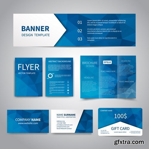 Banner, Flyers & Brochures Design - 16xEPS