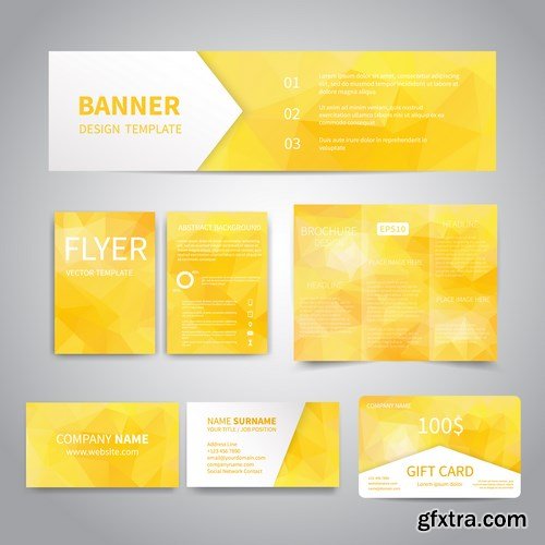 Banner, Flyers & Brochures Design - 16xEPS