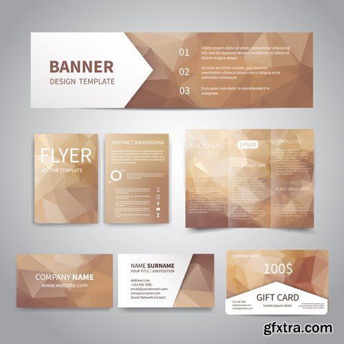 Banner, Flyers & Brochures Design - 16xEPS