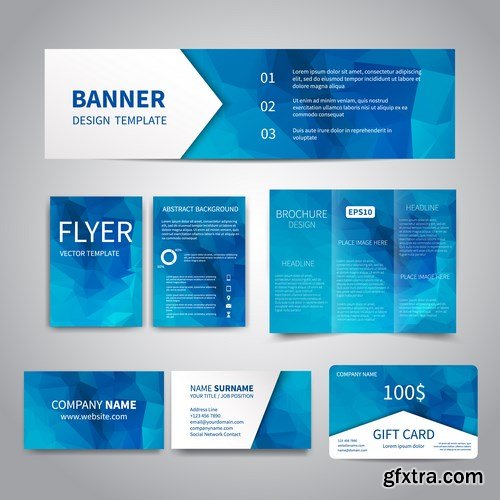 Banner, Flyers & Brochures Design - 16xEPS