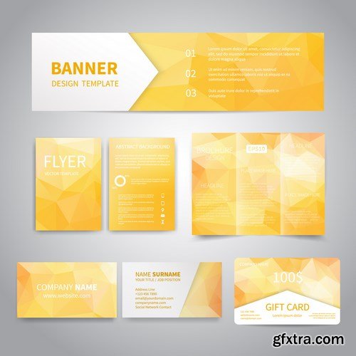 Banner, Flyers & Brochures Design - 16xEPS