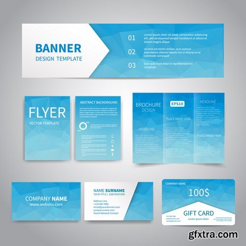 Banner, Flyers & Brochures Design - 16xEPS