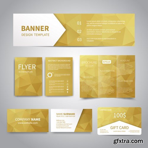 Banner, Flyers & Brochures Design - 16xEPS