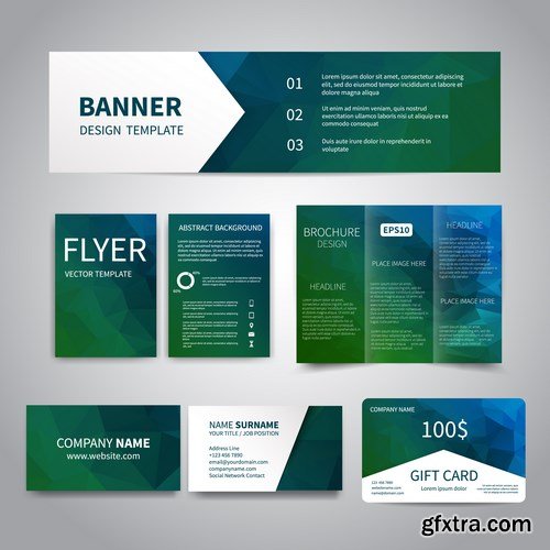 Banner, Flyers & Brochures Design - 16xEPS