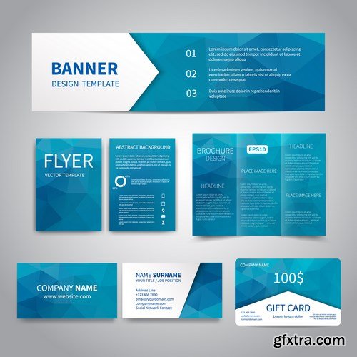 Banner, Flyers & Brochures Design - 16xEPS