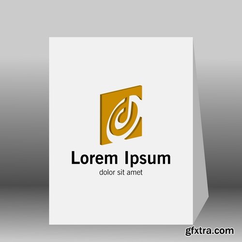 Collection logo icon web design element site 8-25 EPS