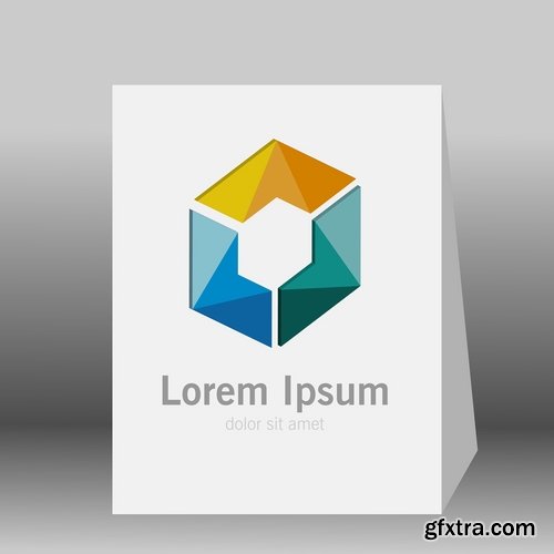 Collection logo icon web design element site 8-25 EPS