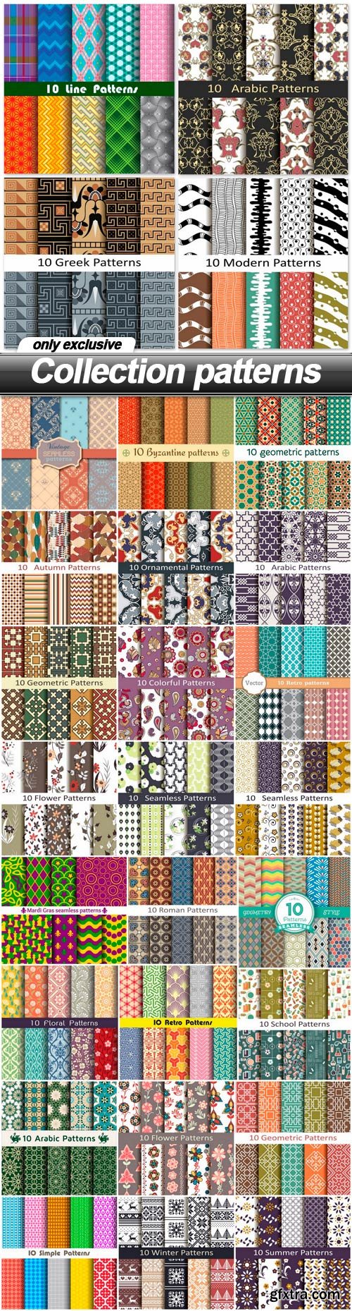 Collection patterns - 28 EPS