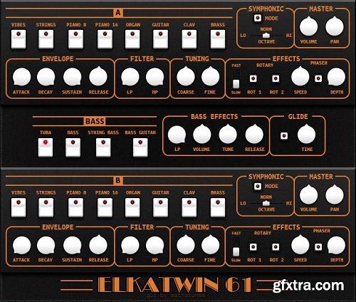 XTant Audio Elkatwin Retro Synth KONTAKT-0TH3Rside