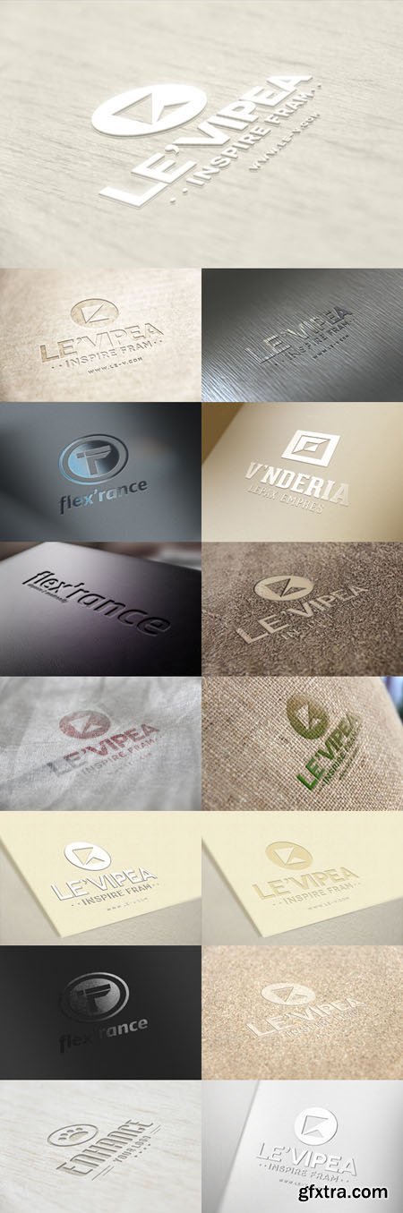 15 Logo PSD Mockups