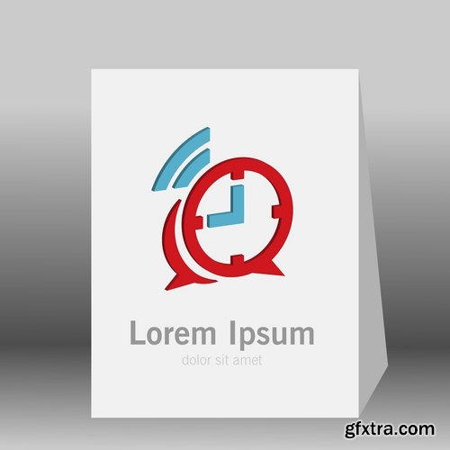 Collection logo icon web design element site 9-25 EPS