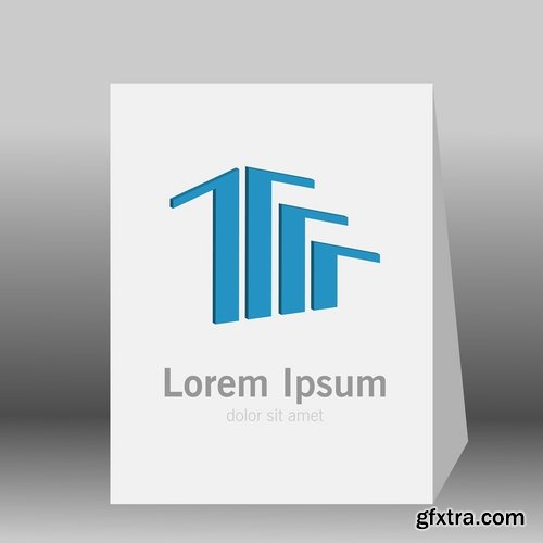 Collection logo icon web design element site 9-25 EPS