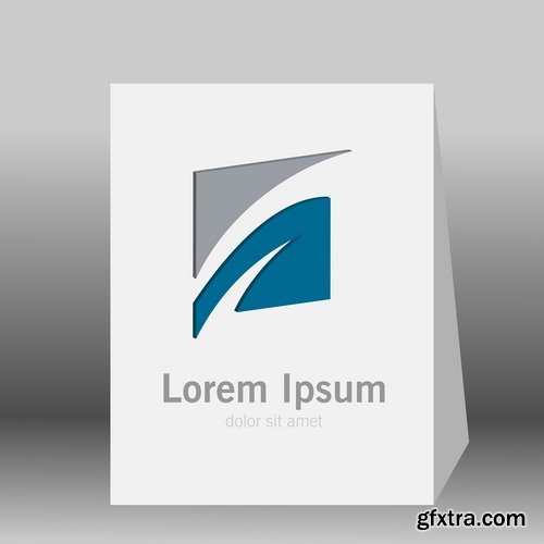 Collection logo icon web design element site 9-25 EPS