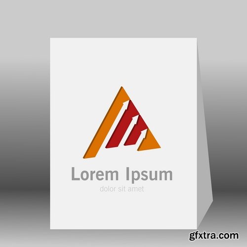 Collection logo icon web design element site 9-25 EPS