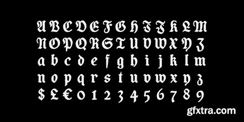 Coop Blackletter Font