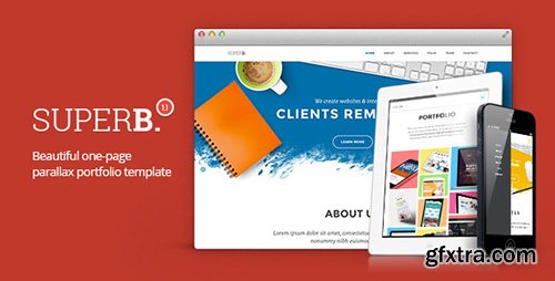 ThemeForest - Superb v1.1 - Responsive One-Page Portfolio - 5801938