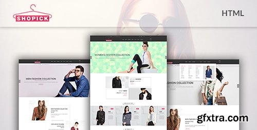 ThemeForest - Shopick v1.0 - eCommerce Responsive Bootstrap Template - 16498347