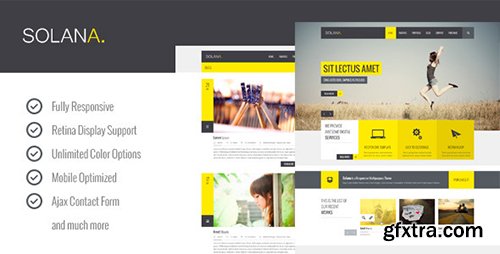 ThemeForest - Solana v1.1 - Responsive HTML5 Template - 5590059