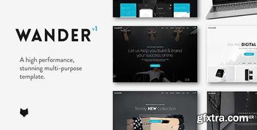 ThemeForest - Wander v1.1.2 - The Multi-Purpose Template - 15765985