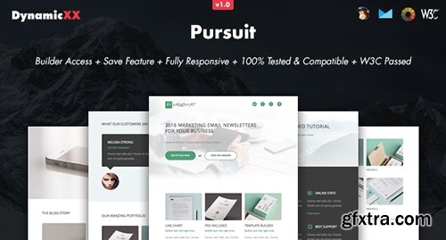 ThemeForest - Pursuit v1.0.1 - Responsive Email + Online Template Builder - 14382055