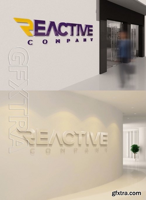 3D Signage Mockups