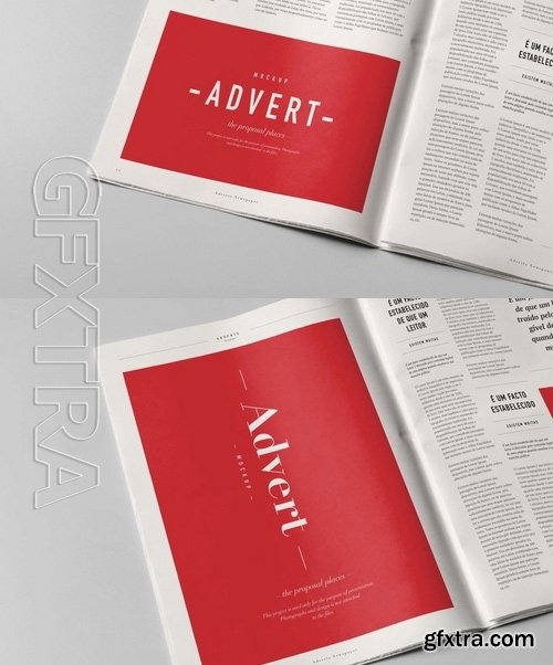 Newspaper Adverts Mock-up