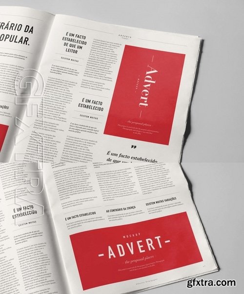 Newspaper Adverts Mock-up