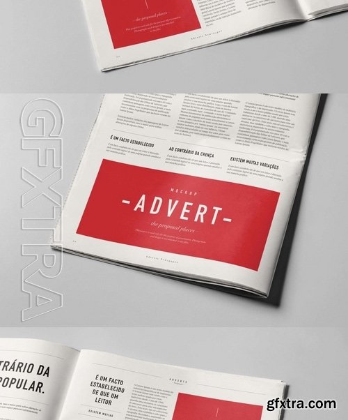 Newspaper Adverts Mock-up