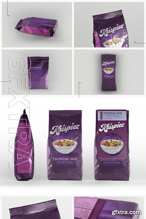 Pouch Packet Packaging Mockup