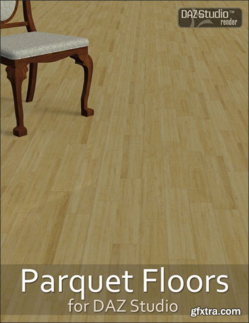 Parquet Floors Shader Presets for DAZ Studio