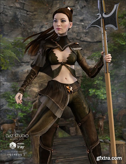 Nomadic Huntress for Genesis 2 Female(s)