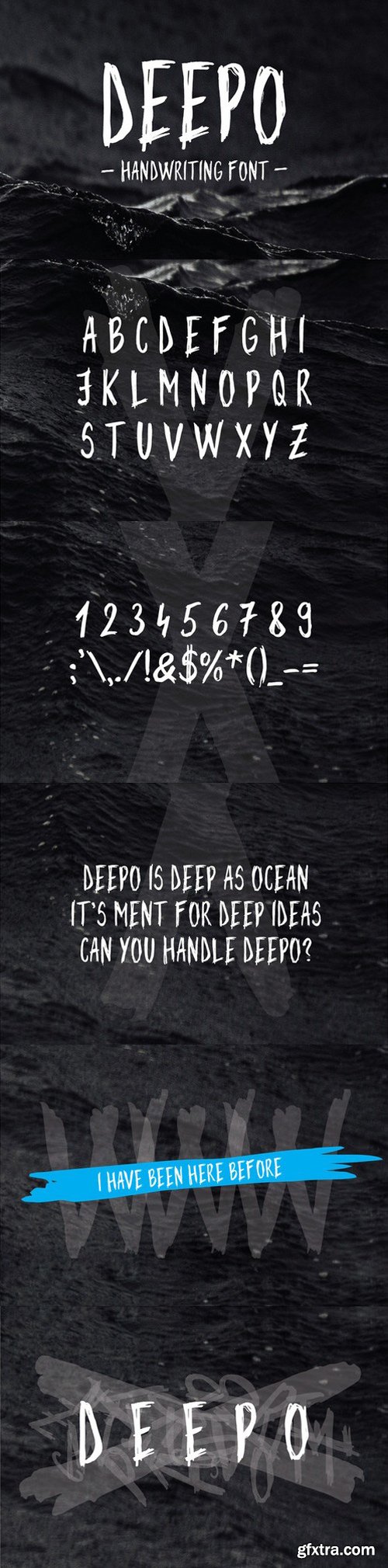 CM - Deepo - Handwriting Font 907783