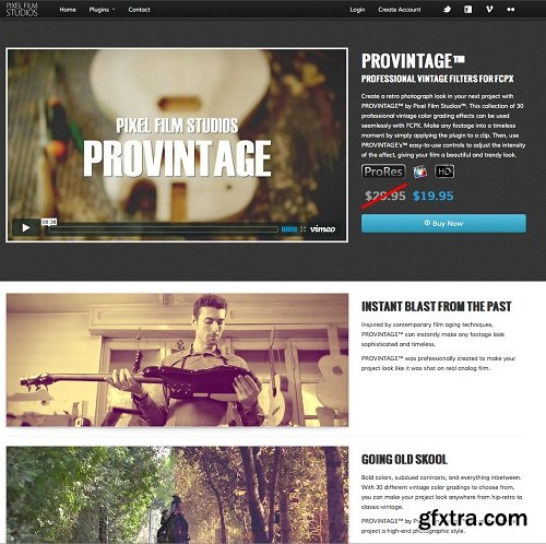 ProVintage - Professional Vintage Filters for FCPX (Mac OS X)