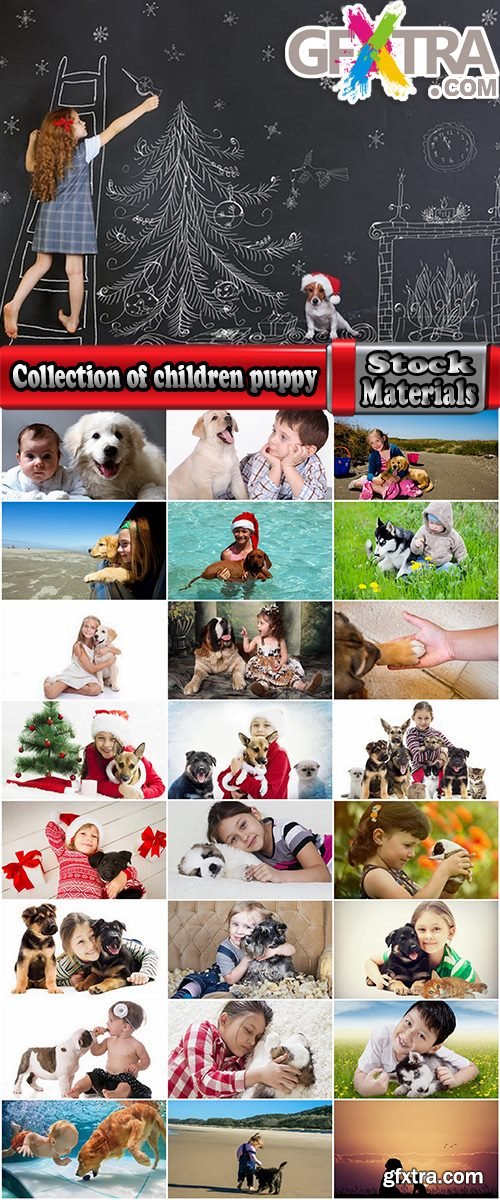 Collection of children baby boy girl puppy dog kitten cat 25 HQ Jpeg