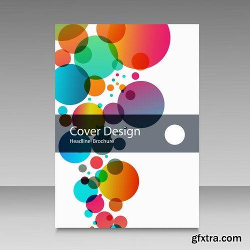 Collection gift certificate business card banner flyer calling card poster 7-25 EPS