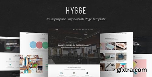 ThemeForest - Hygge v1.0.3 - Multipurpose Single/Multi Page Template - 12245386